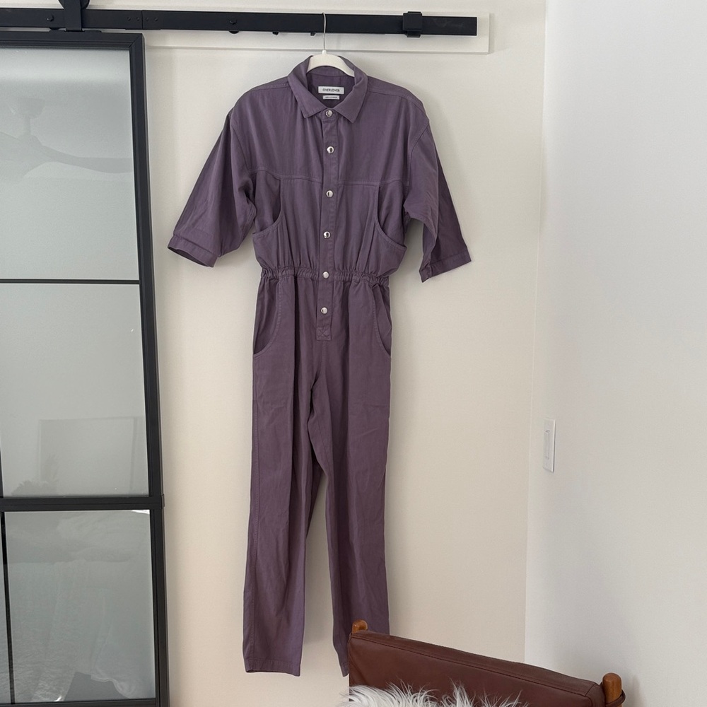 Overlover Lilac 3/4 Sleeve Jumpsuit